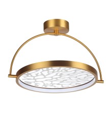 6627/36CL MIDCENT ODL24 151 античная бронза/металл/акрил Потолочный светильник поворотный град IP20 LED 36W 3000K 220V SOLARIS