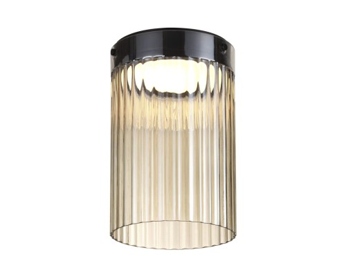 5047/15LC L-VISION ODL24 303 черный/светл.янтарный/металл/стекло Потолочный светильник LED 15W 4000К 1676Лм PILLARI