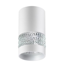 370730 OVER NT21 159 белый Светильник накладной IP20 GU10 9W 235V ELINA