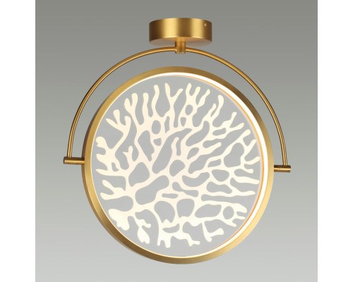 6627/36CL MIDCENT ODL24 151 античная бронза/металл/акрил Потолочный светильник поворотный град IP20 LED 36W 3000K 220V SOLARIS