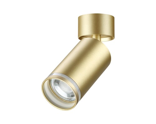 370886 OVER NT22 169 матовое золото Светильник накладной IP20 GU10 9W 220V ULAR