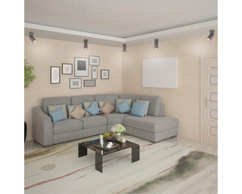 Светильник накладной Novotech 370590 Elite серебристый черный GU10 50 Вт