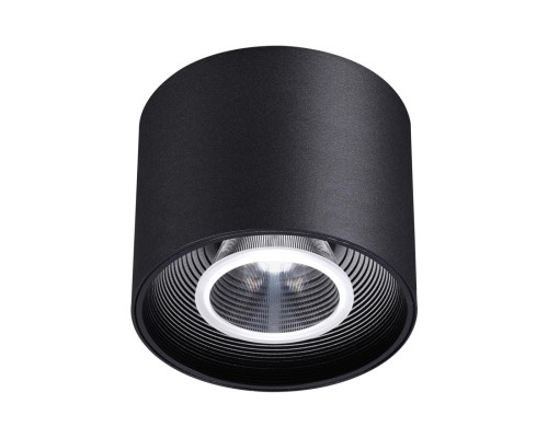 358792 OVER NT21 149 черный Светильник накладной светодиодный IP20 LED 15W 4000K 1600Лм 110-265V BIND