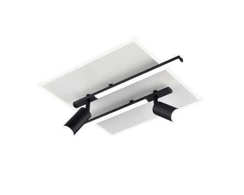8256/40CL LEDIO белый/черный, металл/пластик Светильник потолочный LED 40W 3000-6500К 220V STELLS