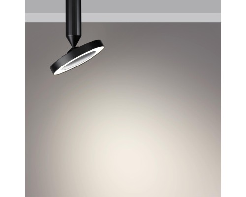 359279 OVER NT23 192 черный Светильник накладной светодиодный IP20 LED 18W 85-265V 1350Лм 3000К MIRROR