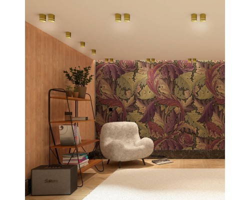 358494 OVER NT20 155 золото Светильник накладной IP20 LED 4000K 12W 220V ARUM