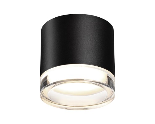 371030 OVER NT25 458 черный Светильник накладной IP20 GX53 12Вт 220-240V GEM