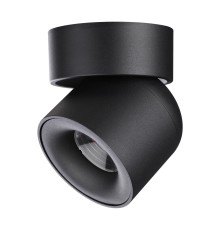 358809 OVER NT21 150 черный Светильник накладной светодиодный IP20 LED 10W 850Лм 4000K 220V GESSO