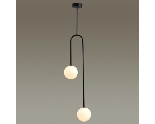 4340/2 L-VISION ODL22 180 черный Потолочный светильник IP20 E14*2 40W AMBI