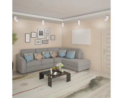 Светильник накладной Novotech 370595 Elite матовый белый GU10 50 Вт