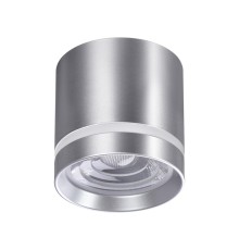 358493 OVER NT20 155 серебро Светильник накладной IP20 LED 4000K 12W 220V ARUM