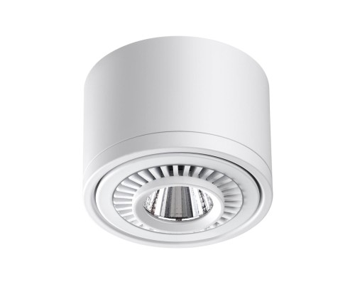 358811 OVER NT21 151 белый Светильник накладной светодиодный IP20 LED 9W 770Лм 4000K 220V GESSO