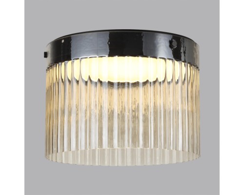 5047/24LC L-VISION ODL24 000 черный/светл.янтарный/металл/стекло Потолочный светильник LED 24W 4000К 2715Лм PILLARI