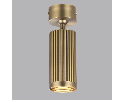 7013/1C HIGHTECH Потолочный светильник поворотный на 360° металл/латунь IP20 LED  GU10 10W 220V MANCHESTER