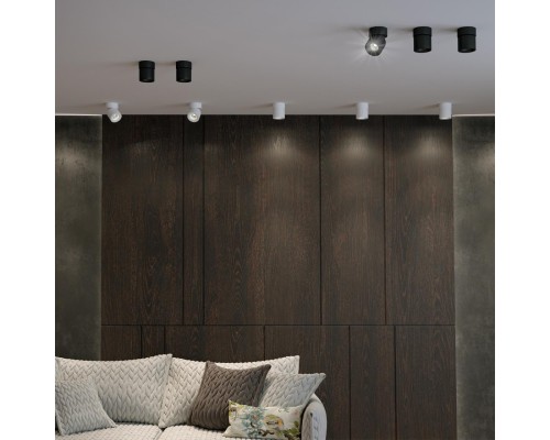 358808 OVER NT21 150 белый Светильник накладной светодиодный IP20 LED 10W 850Лм 4000K 220V GESSO