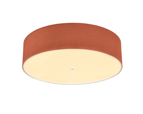 8329/5 MODERNI LN26 184 кирпичный/белый, металл/текстиль/пластик Потолочный светильник E27 LED 5*10W 220V GOFERA