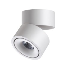 358774 OVER NT21 153 белый Светильник накладной светодиодный IP20 LED 15W 4000K 1300Лм 100-265V GRODA