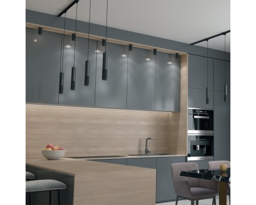 370754 OVER NT21 161 черный Светильник накладной IP20 GU10 50W 220V MAIS