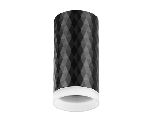 370845 OVER NT22 черный Светильник накладной IP20 GU10 9W 220V BRILL