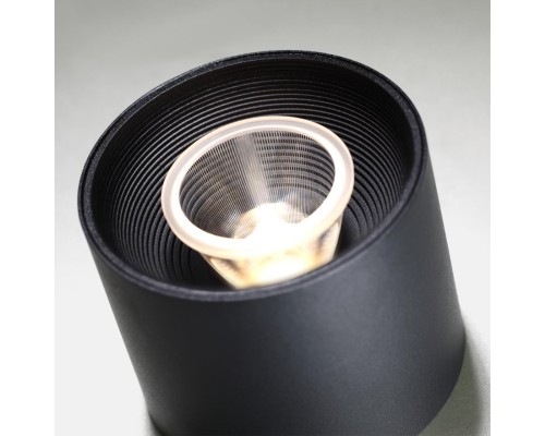 358792 OVER NT21 149 черный Светильник накладной светодиодный IP20 LED 15W 4000K 1600Лм 110-265V BIND