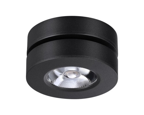 359412 OVER NT24 000 черный Светильник накладной/встраиваемый IP20 LED 5W 220V 4000K 240Лм GRODA