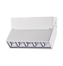 358321 OVER NT19 380 белый Светильник накладной IP33 LED 4000К 13W 110-265V EOS