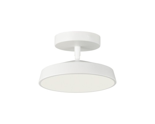 7655/12L MITRA LED SN 48 Светильник пластик/белый LED 12Вт 4000K D200 IP20 MIRA WHITE