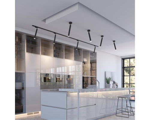 Накладной светодиодный светильник Novotech 357887 Modo черный LED 10 Вт 3000K