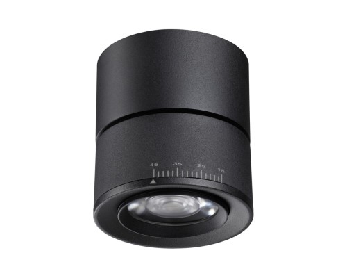 358946 OVER NT22 черный Светильник накладной светодиодный IP20 LED 4000К 18W 220V EDDY