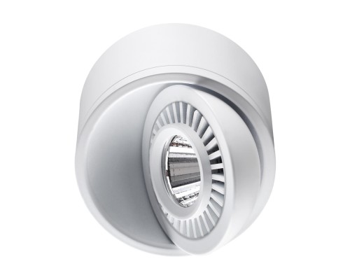 358811 OVER NT21 151 белый Светильник накладной светодиодный IP20 LED 9W 770Лм 4000K 220V GESSO