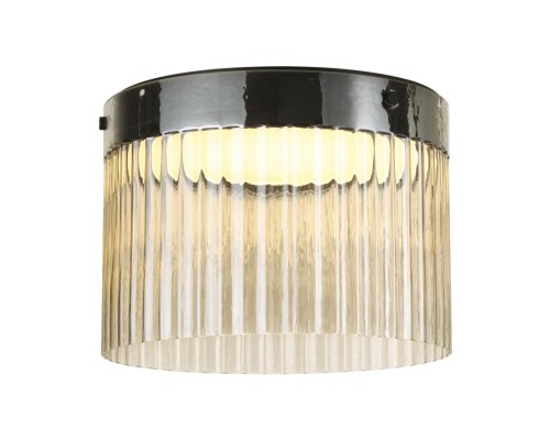 5047/24LC L-VISION ODL24 000 черный/светл.янтарный/металл/стекло Потолочный светильник LED 24W 4000К 2715Лм PILLARI