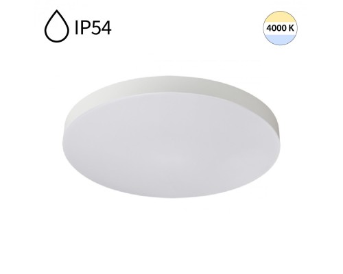 7759/24L MITRA LED SN 545 Светильник пластик/белый LED 24Вт 4000K D300 IP54 GAMMA