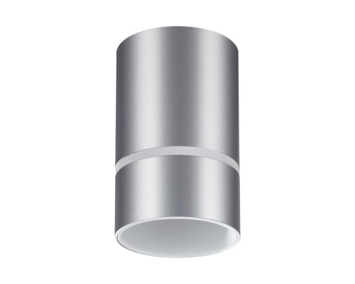 370733 OVER NT21 156 серебро Светильник накладной IP20 GU10 9W 235V ELINA