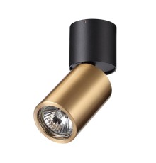 4280/1С HIGHTECH ODL22 211 черный с античной бронзой Потолочный светильник IP20 GU10 50W DUETTA