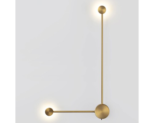 7009/10WL HIGHTECH ODL25 319 античная бронза/металл/акрил Настенный светильник LED 3000/4000K тумблер на корп. 10W 220V CRI > 90 SATELLITE