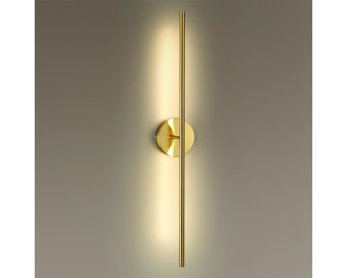 4324/12WL HIGHTECH ODL22 83 металл/золото Настенный светильник поворотный 360° IP20 LED 10W 568Лм 3000K FUERTE