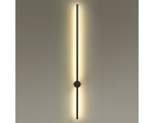 4335/18WL HIGHTECH ODL22 80 чёрный Настенный светильник IP20 LED 18W 849Лм 3000K FILLINI