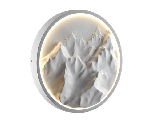 7168/20WL HIGHTECH ODL26 427 Настенный светильник белый/гипс/металл IP20 LED 20W 3500K 220-240V MONTANA