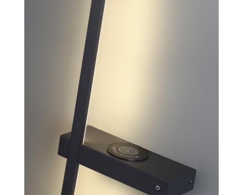 5695/9WL LEDIO LN23 051 чёрный Настенный светильник LED 9W 3000K 680Лм 220V BLAKE