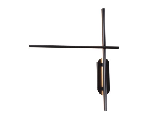 3890/20WLP L-VISION ODL20 196 черный/металл Настенный светильник LED 3000K/4000K (перекл. ч/з тумблер) 20W 220V RUDY