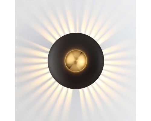 4223/13WL MIDCENT ODL21 131 черн/золот/металл Настенный светильник IP20 LED 13W 1520Лм 3000K ADAMAS