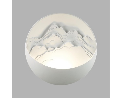 7168/6WL HIGHTECH ODL26 427 Настенный светильник  белый/гипс/металл IP20 LED 12W 3000K 220-240V MONTANA