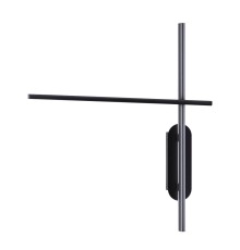 3890/20WLP L-VISION ODL20 196 черный/металл Настенный светильник LED 3000K/4000K (перекл. ч/з тумблер) 20W 220V RUDY