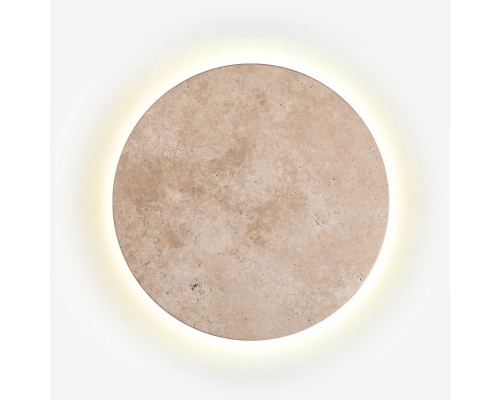 6625/15WL HIGHTECH ODL24 бежевый/металл/травертин Настенный светильник IP20 LED 15W 3000K 220V TRAVERTINO