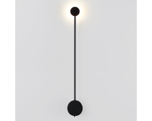 7008/5WLA HIGHTECH ODL25 319 черный/металл/акрил Настенный светильник LED 3000/4000K тумблер на корп. 5W 220V CRI > 90 SATELLITE