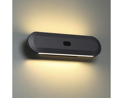 6641/14WL HIGHTECH ODL24 157 металл/черный/акрил Настенный светильник IP20 LED 40W 3000K 220V с датчиком движения и диммером яркости SATRION