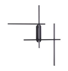 3890/36WLP L-VISION ODL20 197 черный/металл Настенный светильник LED 3000K/4000K (перекл. ч/з тумблер) 36W 220V RUDY