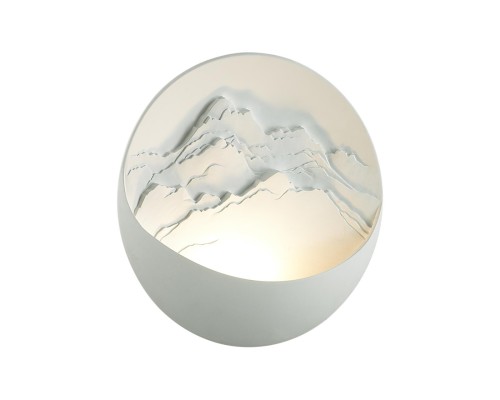 7168/6WL HIGHTECH ODL26 427 Настенный светильник  белый/гипс/металл IP20 LED 12W 3000K 220-240V MONTANA