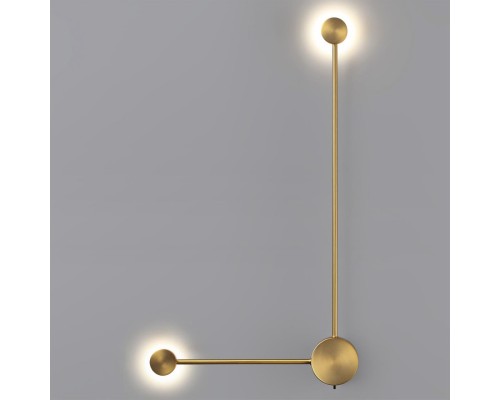 7009/10WL HIGHTECH ODL25 319 античная бронза/металл/акрил Настенный светильник LED 3000/4000K тумблер на корп. 10W 220V CRI > 90 SATELLITE