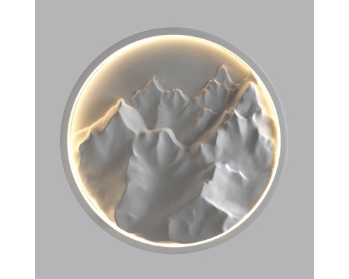 7168/20WL HIGHTECH ODL26 427 Настенный светильник белый/гипс/металл IP20 LED 20W 3500K 220-240V MONTANA